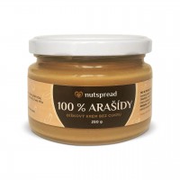 100% arašídové máslo Nutspread 250 g